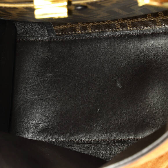 Fendi Medium Peekaboo X-Lite Bag Suede - Picture 5 of 7